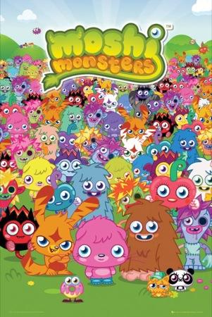 Moshi Monsters Large - Regular Posters
