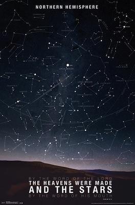 Night Sky - Stars Constellations Large - Regular Posters