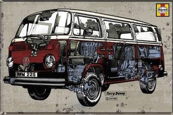 VW Camper Large - Regular Posters