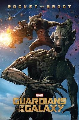 Guardians Of The Galaxy - Rocket & Groot Large - Regular Posters