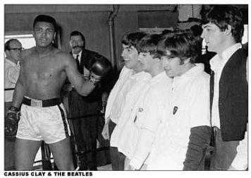 The Beatles and Muhammad Ali Miami 1964 Large - Regular Posters