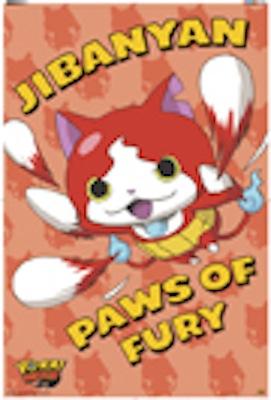 Yo-Kai Watch - Paws Of Fury Large - Regular Posters