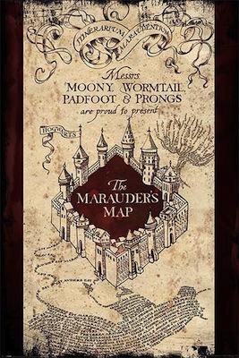 Harry Potter - The Marauders Mapp Large - Regular Posters