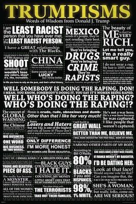 Trumpisms Large - Regular Posters