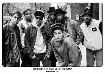 Run DMC & Beastie Boys - Amstersdam 1987 Large - Regular Posters