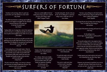 Surfers of Fortune Large - Regular Posters