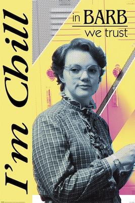 Stranger Things - In Barb We Trust Large - Regular Posters