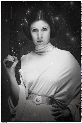 Star Wars - Princess Leia Stars Large - Regular Posters