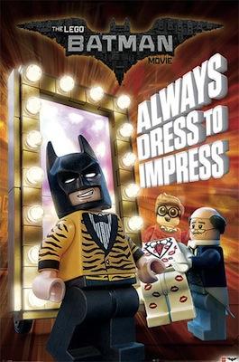 Lego Batman - Always Dress To Impress Large - Regular Posters