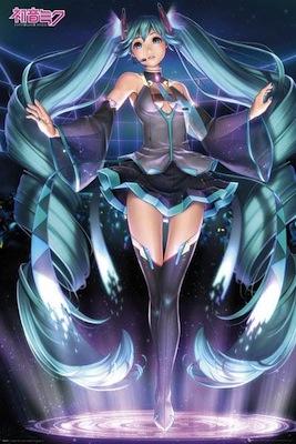 Hatsune Miku - Projection Large - Regular Posters