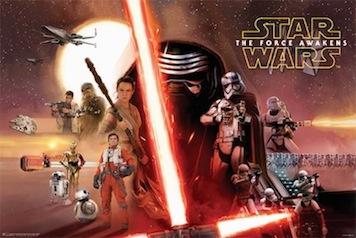 Star Wars The force awakens - Collage Large - Regular Posters