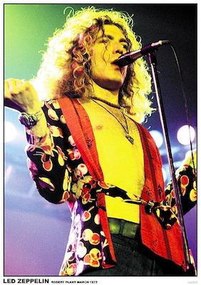 Led Zeppelin - Robert Plant 1975 Large - Regular Posters