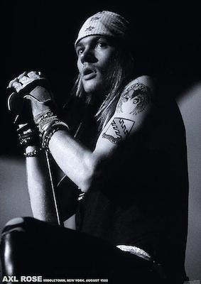Guns N Roses - Axl Rose 1988 Large - Regular Posters