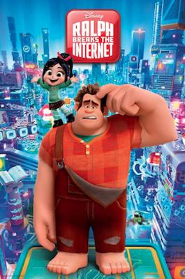 Wreck It Ralph 2 - Internet City Large - Regular Posters
