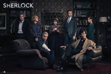 Sherlock - Cast Large - Regular Posters