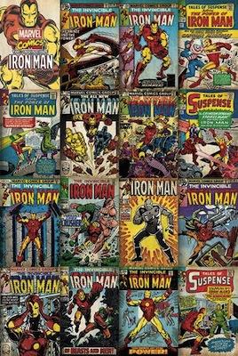 Marvel Comics - Iron Man Covers Large - Regular Posters