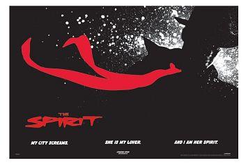 The Spirit Black Large - Regular Posters