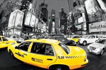 New York - Taxi Large - Regular Posters