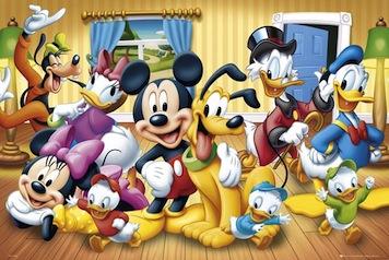Disney Classic Characters Large - Regular Posters