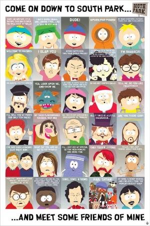 South Park Quotes 2 Large - Regular Posters
