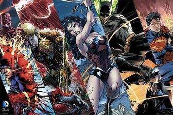 DC Justice League - Heroes Large - Regular Posters