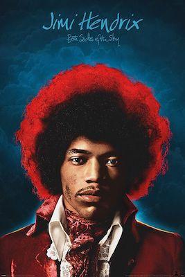 Jimi Hendrix - Both Sides Large - Regular Posters