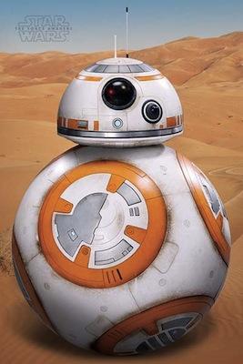 Star Wars The Force Awakens - BB-8 Large - Regular Posters