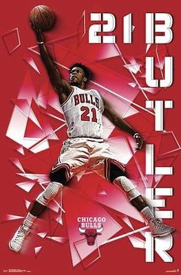NBA Chicago Bulls - J Butler 17 Large - Regular Posters