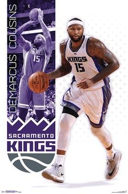 NBA Sacramento Kings - D Cousins 16 Large - Regular Posters
