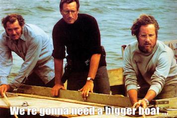 Jaws - Bigger Boat Large - Regular Posters