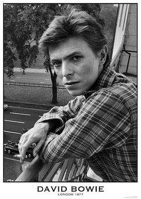 David Bowie - London 1977 Large - Regular Posters