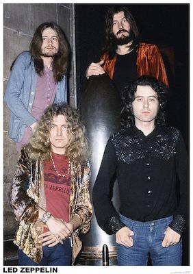 Led Zeppelin - 1972 Large - Regular Posters