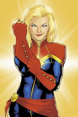 Captain Marvel Large - Regular Posters