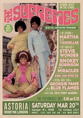 The Supremes - Tour Poster Large - Regular Posters