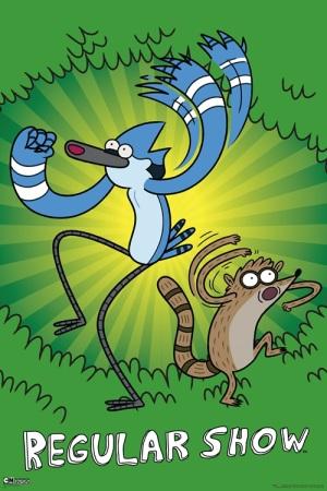 Regular Show Green Large - Regular Posters