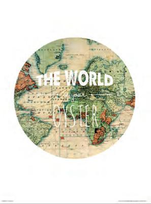 World Oyster Large - Decor Series