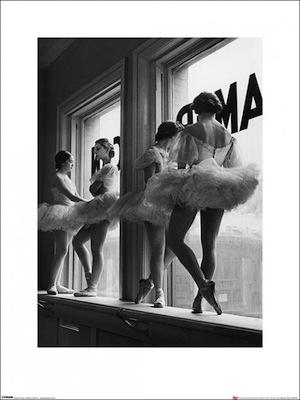 Ballerinas in Window - Time Life Large - Decor Series