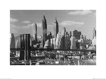 Time Life (Lower Manhattan Skyline 1948) Large - Decor Series