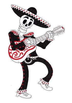 Day of the dead by John Roderick Paine Small - Featured Artists