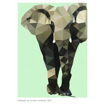 Elephant - Studio Cockatoo Small - Featured Artists