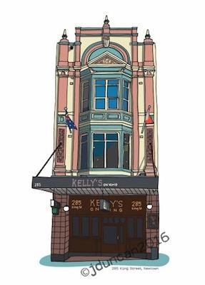 Kellys - Little City Pub Series Small - Featured Artists
