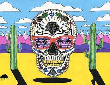 Siegfriend the Sugar Skull by Mulga Small - Featured Artists