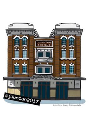 The Lansdowne - Little City Pub Series Small - Featured Artists