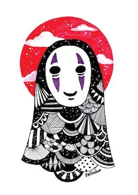 No Face by Jess Chen Small - Featured Artists