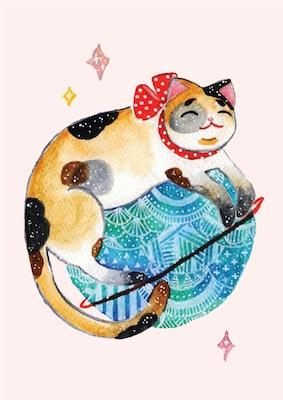 Cat Planet by Jess Chen Small - Featured Artists