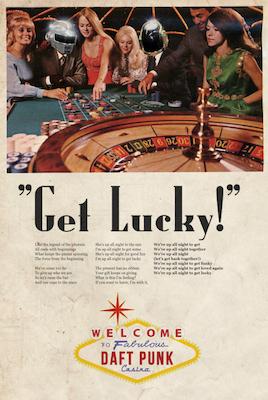 Get Lucky - Ads Libitum by David Redon Small - Featured Artists