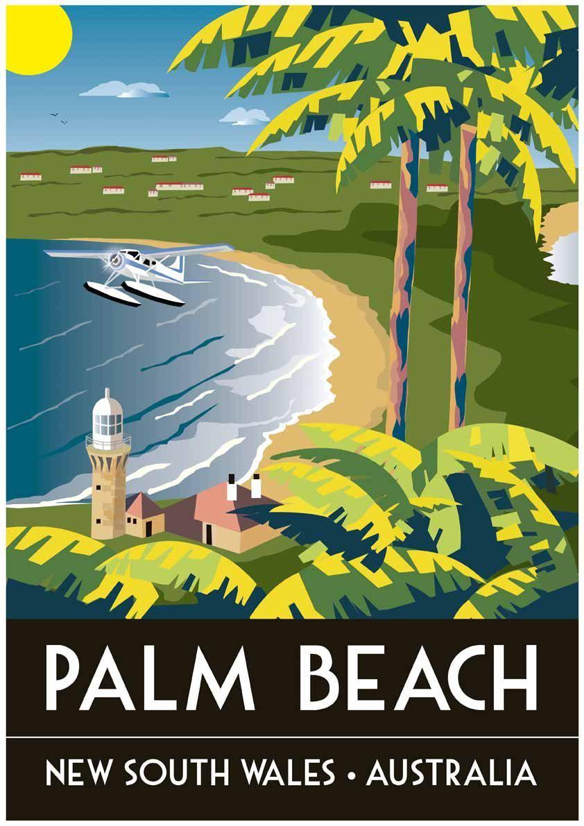 Palm Beach by Art of Adventure Small - Featured Artists