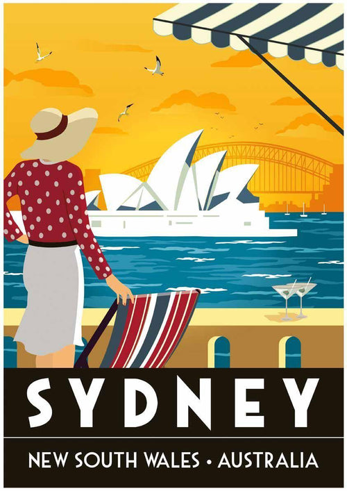 Sydney Coctails by Art of Adventure Small - Featured Artists