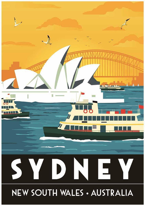 Sydney Opera House by Art of Adventure Small - Featured Artists
