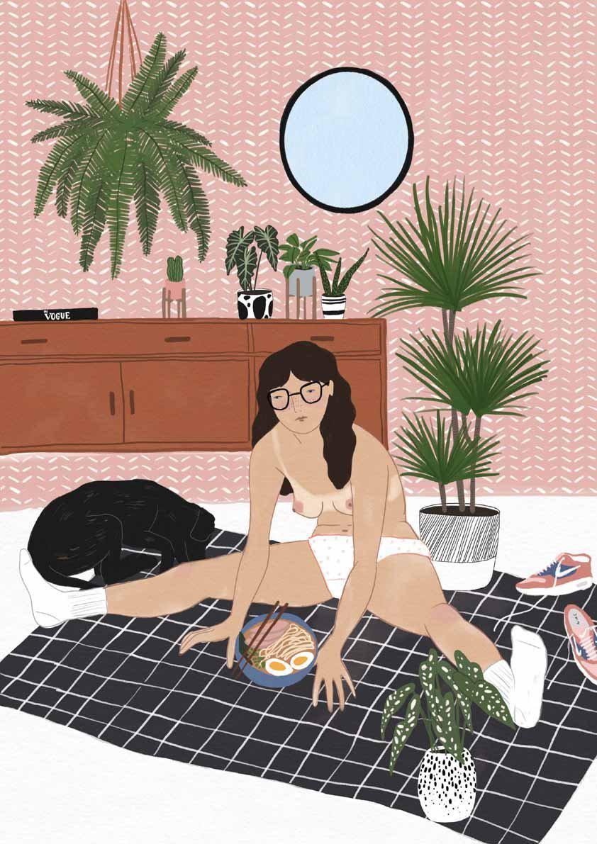 Home is where my ramen is by Chloe Joyce Small - Featured Artists